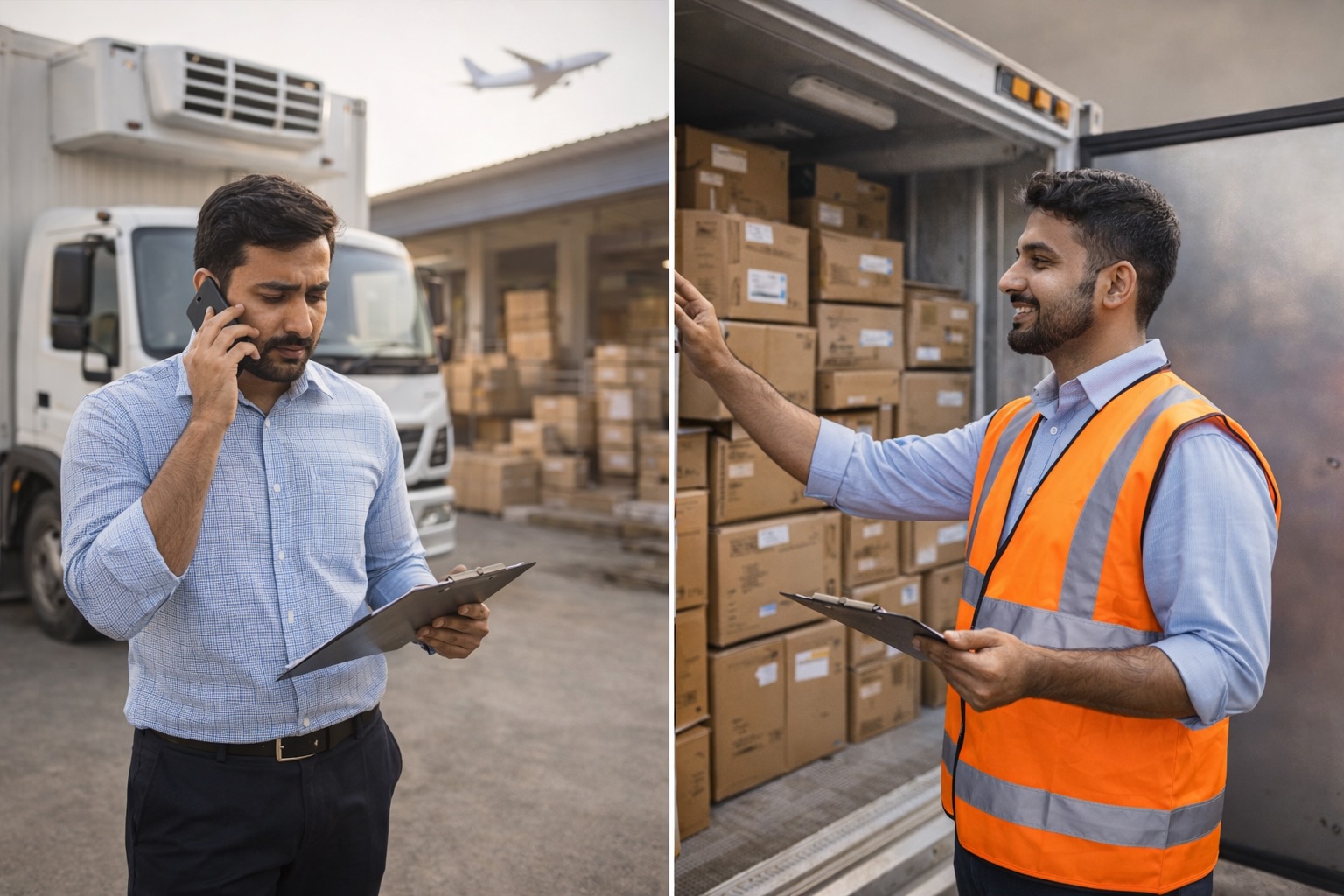 Refrigerated container cold storage